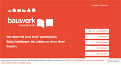 Desktop Screenshot of mein-bauwerk.de